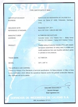 Type Certificate N" 290911