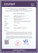 CE CERTIFICATE